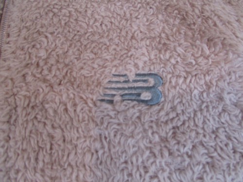 New Balance Jacket Womens Small Pink Gray High Pile Fleece Outdoors Coat Ladies - Picture 3 of 10