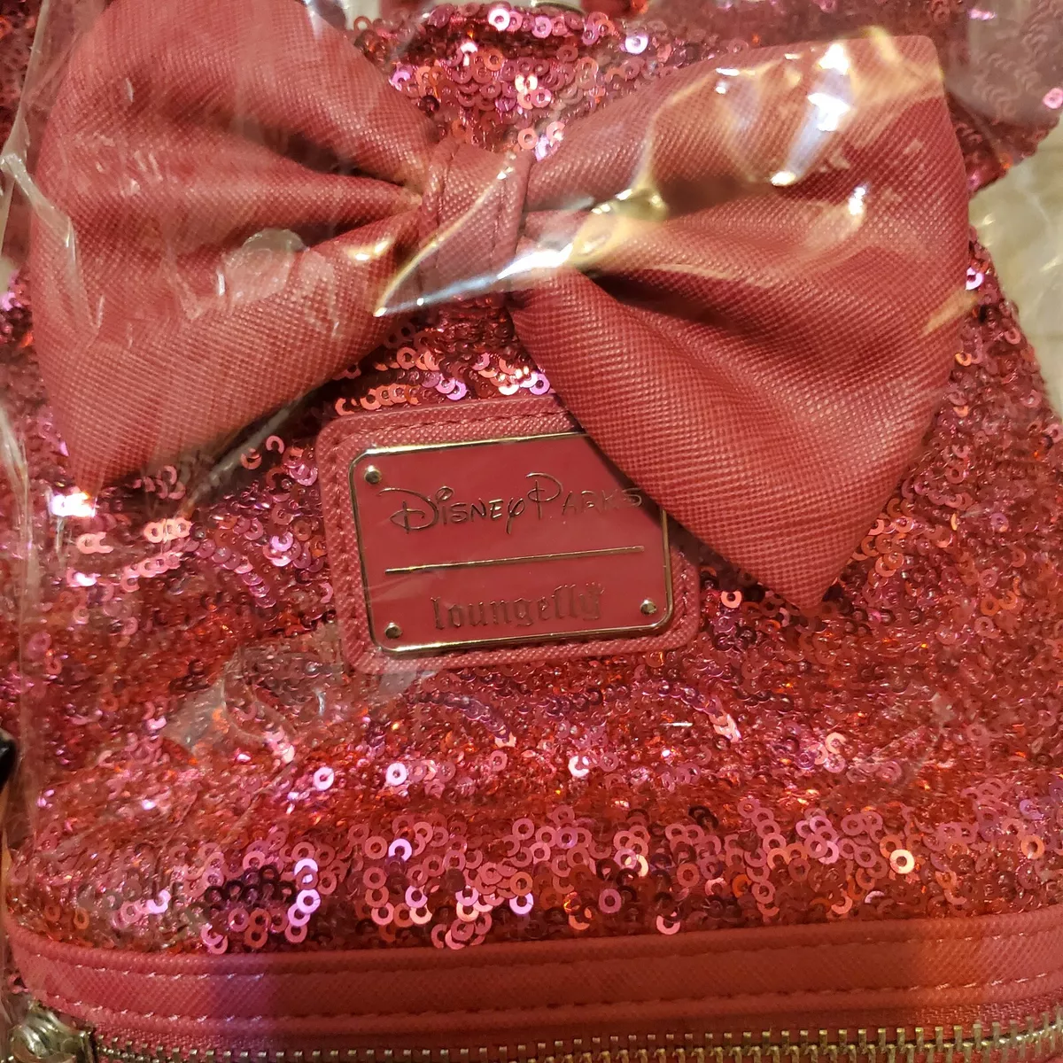 Sac top minnie paillette