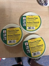  3pc 18mm By 50m Filament Strapping Fiberglass Tape