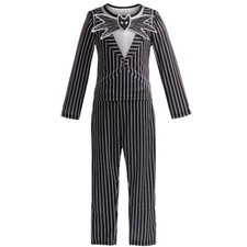 Kids The Nightmare Before Christmas Cosplay CostumeJack Skelington Boys Outfit