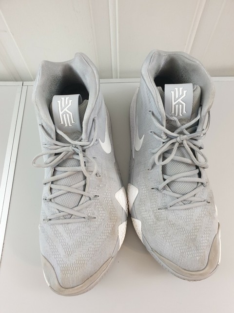kyrie 4 wolf grey white