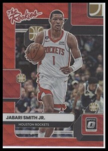#3 Jabari Smith Jr. 2022-23 Donruss Optic The Rookies Red Wave
