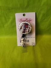 Badge Reel Retractable ID Name Card Holder Human Heart Viens