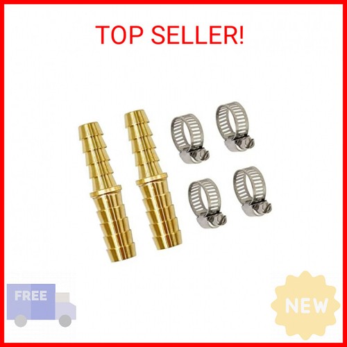 LIONMAX Hose Barb Reducer Adapter Fittings, 3/8'' to 5/16'' Barb Hose