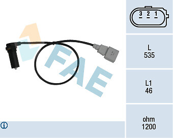 FAE 79067 Impulsgeber, Kurbelwelle For Audi Seat Skoda VW-image