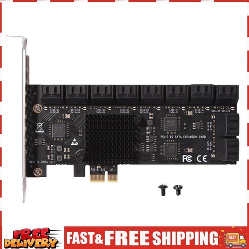 SA3120J PCIE-Adapter 20 Port 6 Gbit/s PCI-Express X1 SATA3.0 Riser-Erweiterungsk