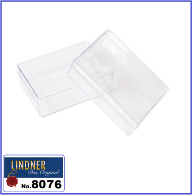 2-Lindner Care Bowls 8076 Erni 94x68x29Mm For Stamps Coins