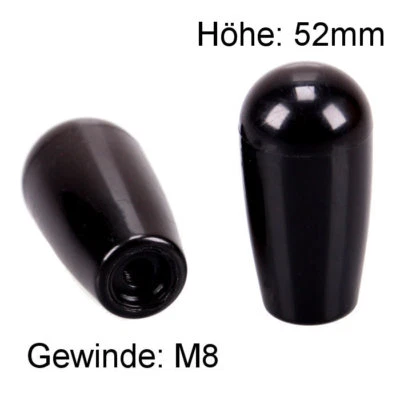 Knauf M8 Kegel Innengewinde Kunststoff Kugel Ersatz Griff Hebel Schalter KFZ LKW