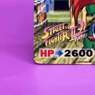 ストリートファイターII BLANKA トレーディングカード Blanka Street