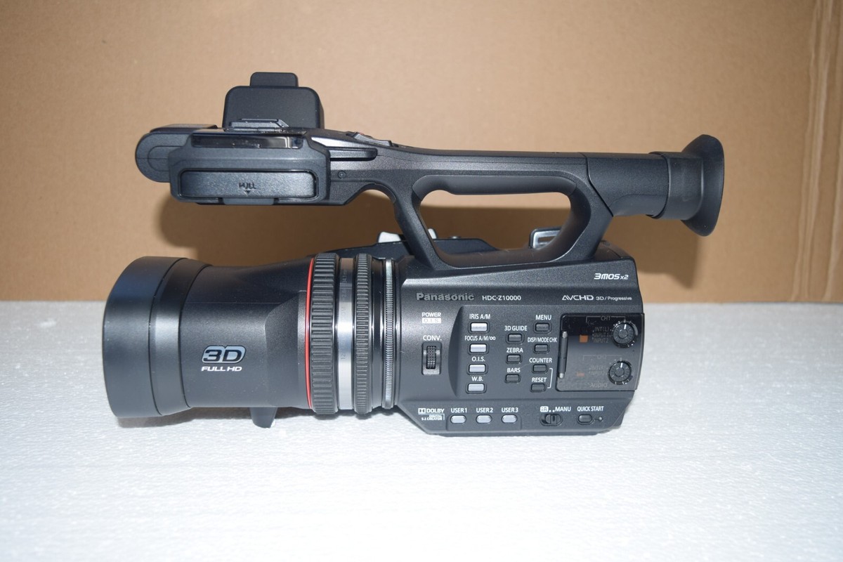 Panasonic HDC-Z10000 3D FullTwin Lens 2D/3D Camcorder | eBay