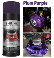 Plum Purple Coating Caliper Brake Rotor Drum Engine Blocks High Temp Paint Spray