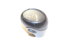 001258* SMART ForTwo 450 SCHALTKNAUF LEDER SCHWARZ GRAU SOFTTOUCH