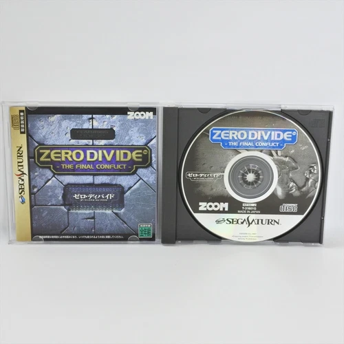 ZERO DIVIDE the Final Conflict Sega Saturn 2744 ss
