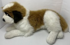 VTG RARE Prima Classic Collection Saint St Bernard Dog Plush Stuffed Animal 20
