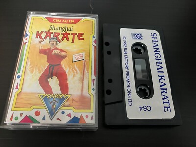 Commodore 64 C64 / 128 Spieler Spiel * Shanghai Karate * komplett