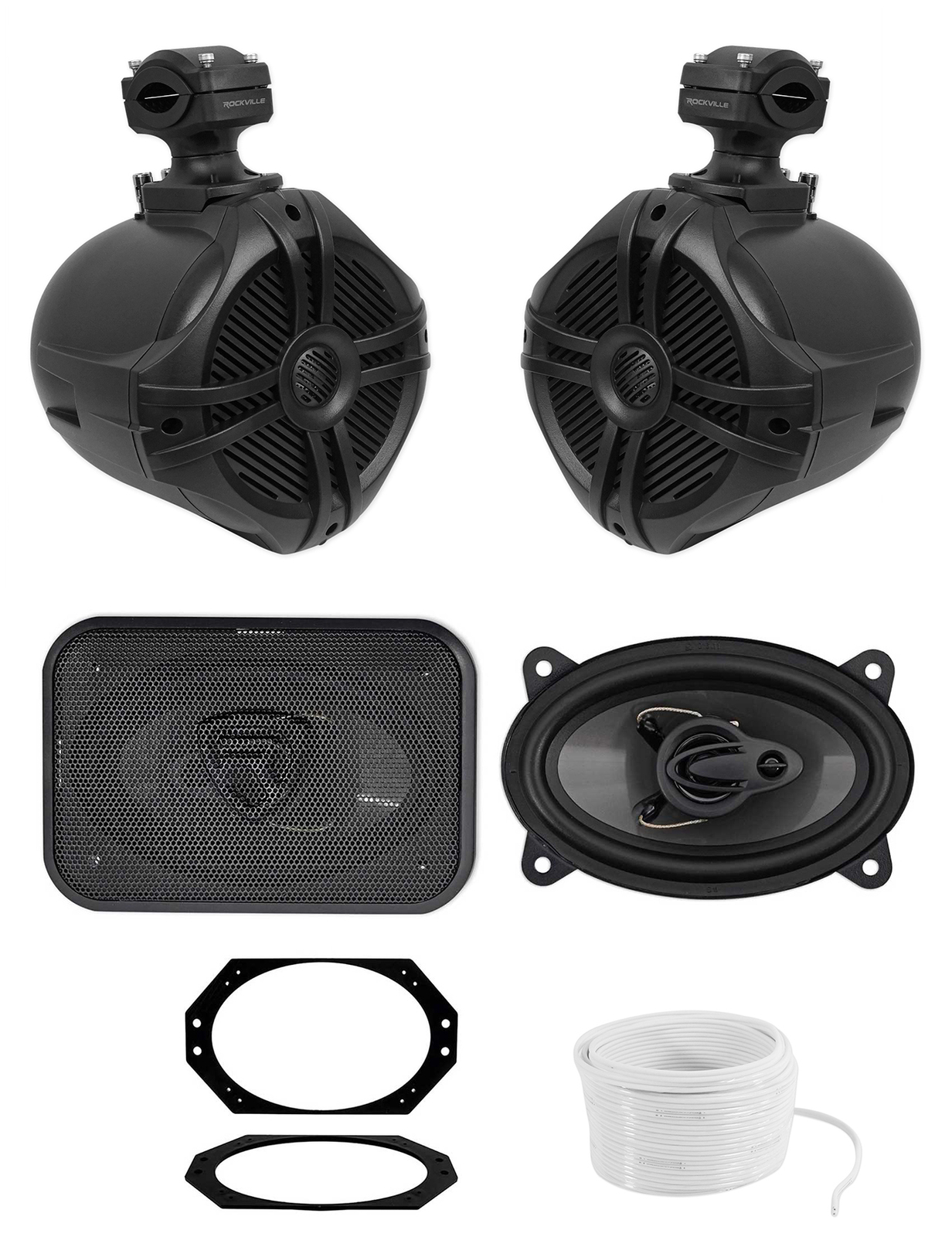 Потолочная звуковая панель Rollbar обновление переднего динамика для JEEP WRANGLER TJ 2003-2006 гг 26490₽