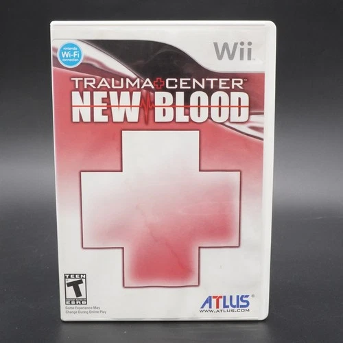 Trauma Center New Blood Nintendo Wii Video Game Complete In Case CIB