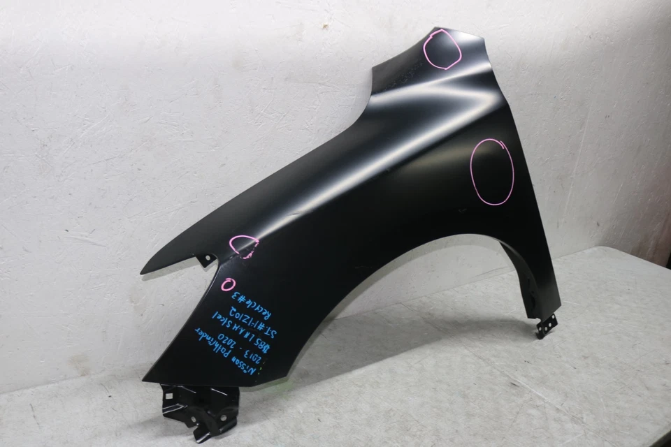 2013 2020 NISSAN PATHFINDER LEFT SIDE FENDER STEEL - Image 2 of 4