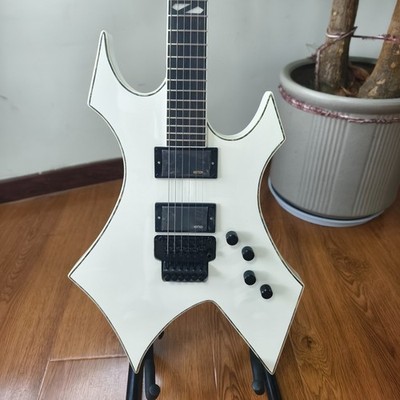 U.S. spot BC White Warlock Extreme Electric Guitar Floyd Rose Tremolo HH Pickups