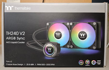 Thermaltake TH240 V2 ARGB Sync All-In-One Liquid Cooler- New Sealed
