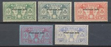 1925 Colonie Française Nouvelles hébrides Taxe N°6 à 10 Postage due. N* TB E4056