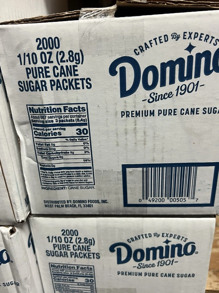 Domino Sugar Packets, 2,000 ct. - Image 2 of 3