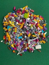 Huge bulk lot 1kg LEGO slopes, many different colours, shapes and sizes (Lot 2)