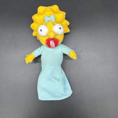 The Simpsons   Maggie Simpson Puppe (ca. 18 cm)   Matt Groening 2005 - Vintage