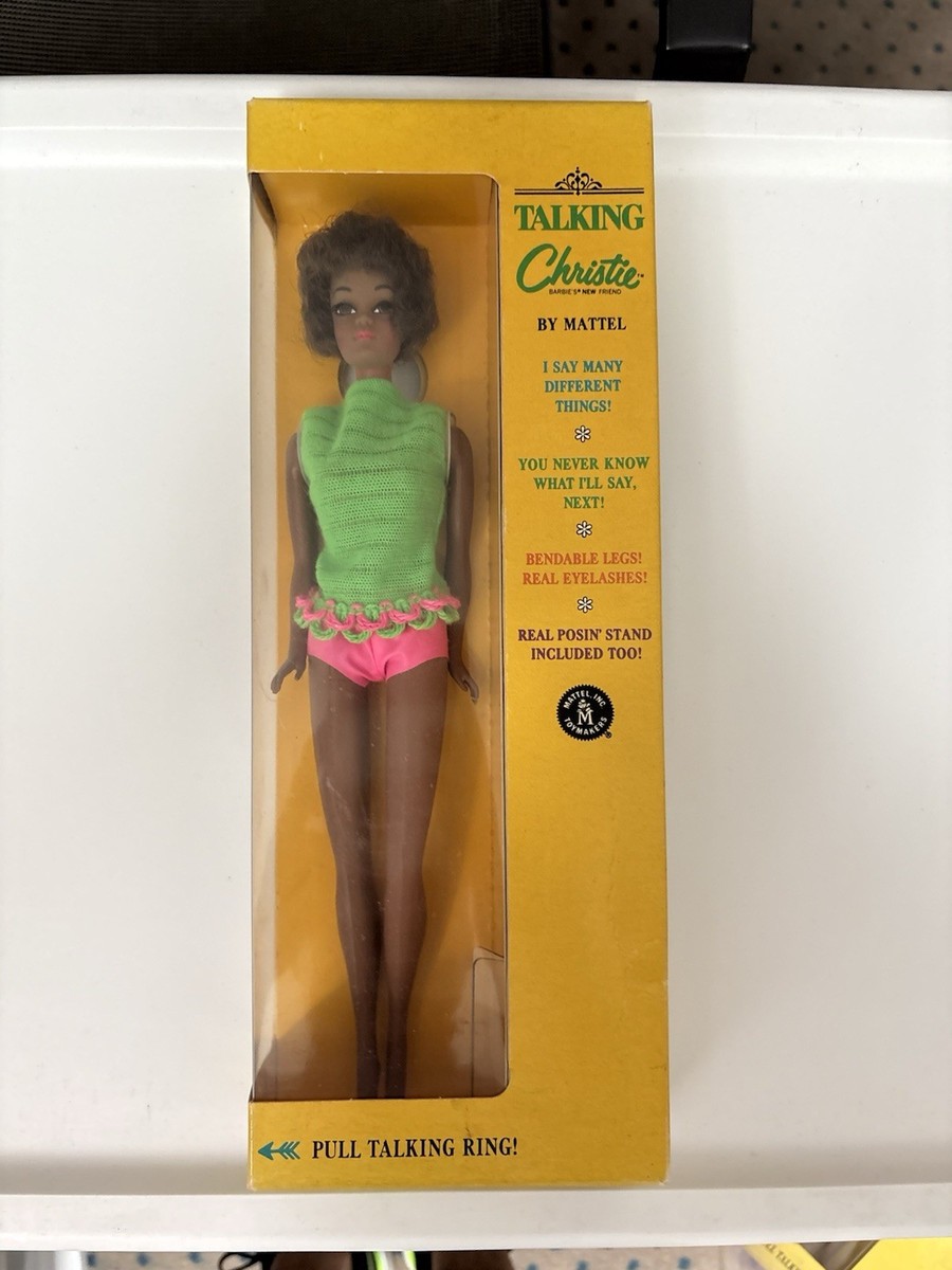 VINTAGE BARBIE TALKING CHRISTIE DOLL MIP MOC MIB NRFB | eBay