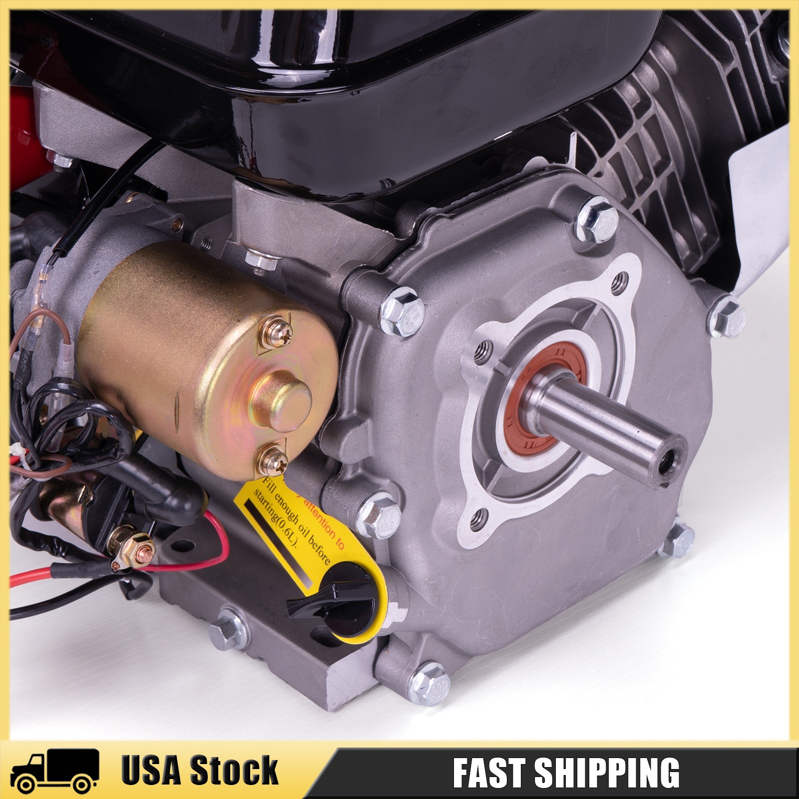 7.5 HP 212cc 4-Stroke Electric Start Horizontal Engine Go Kart Gas Engine Motor