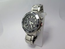 SEIKO Prospex SSC015P1 V175-0AD0 Black Dial Solar Men's Watch Used Working 30