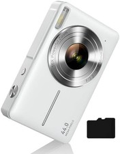 Digital Camera for Kids and Starters, FHD 1080P Point and Shoot Camera with 32G