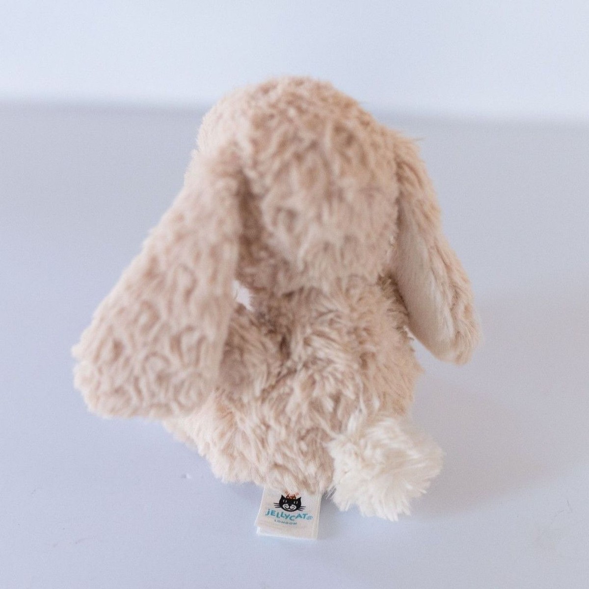 Jellycat Yummy Bunny Small Beige Cream Plush Retired Soft Bunny