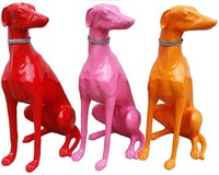 Abstrakte Deko Figur Statue Skulptur 80Cm Figuren Statuen Skulpturen Windhund