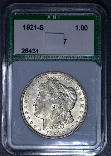 1921 $1 MORGAN SILVER DOLLAR KM# 110 Grade: Choice BU A4951