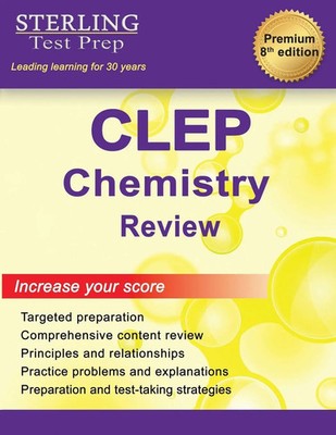 Sterling Test Prep | Sterling Test Prep CLEP Chemistry Review | Taschenbuch