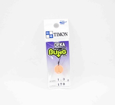 Jackall Timon Deka Bung 1.3grams Sinking Lure 170 W Glow Orenge Pink (5348)