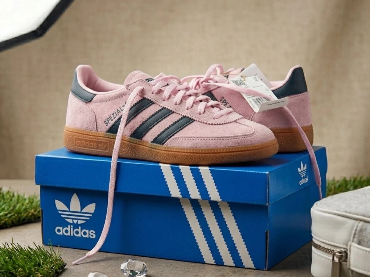 adidas gazelle silver green womens Sneaker Politics main image 1