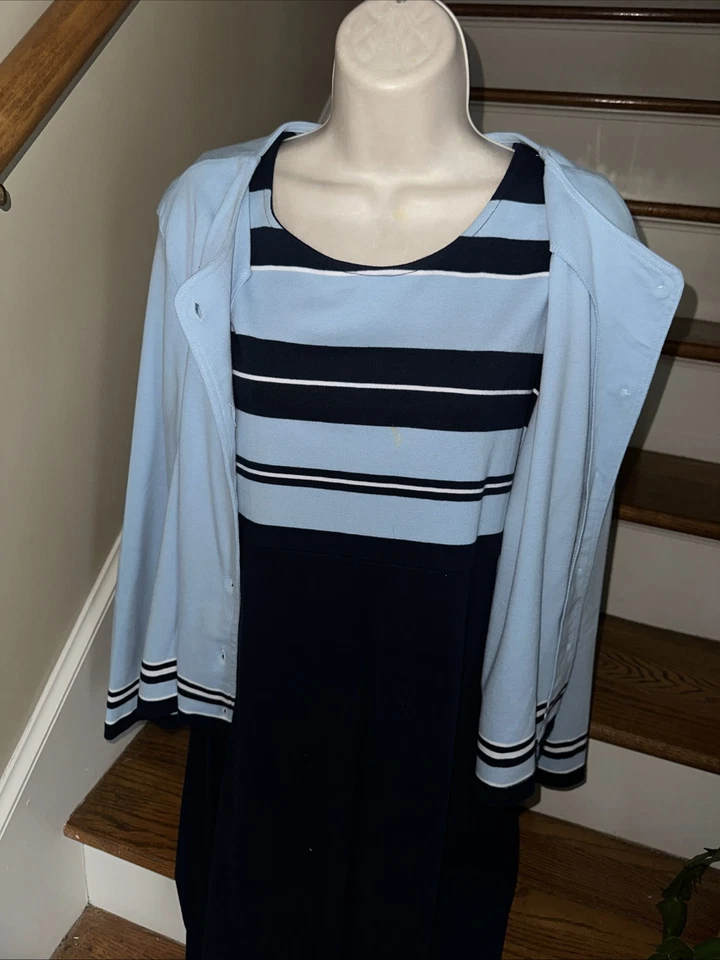 Maxi Vestido y Suéter Herman Spirit 2 Piezas Talla PM Petite M OFERTA 4 CARIDAD ❤️316 Foto 4 de 4