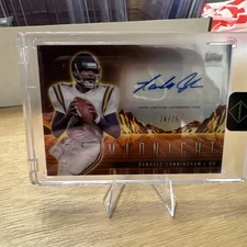 2024 Topps Midnight Horizon Signatures Auto Randall Cunningham Orange /75