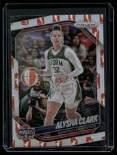 2025 Panini Prizm WNBA #129 Alysha Clark WNBA Logo Prizms