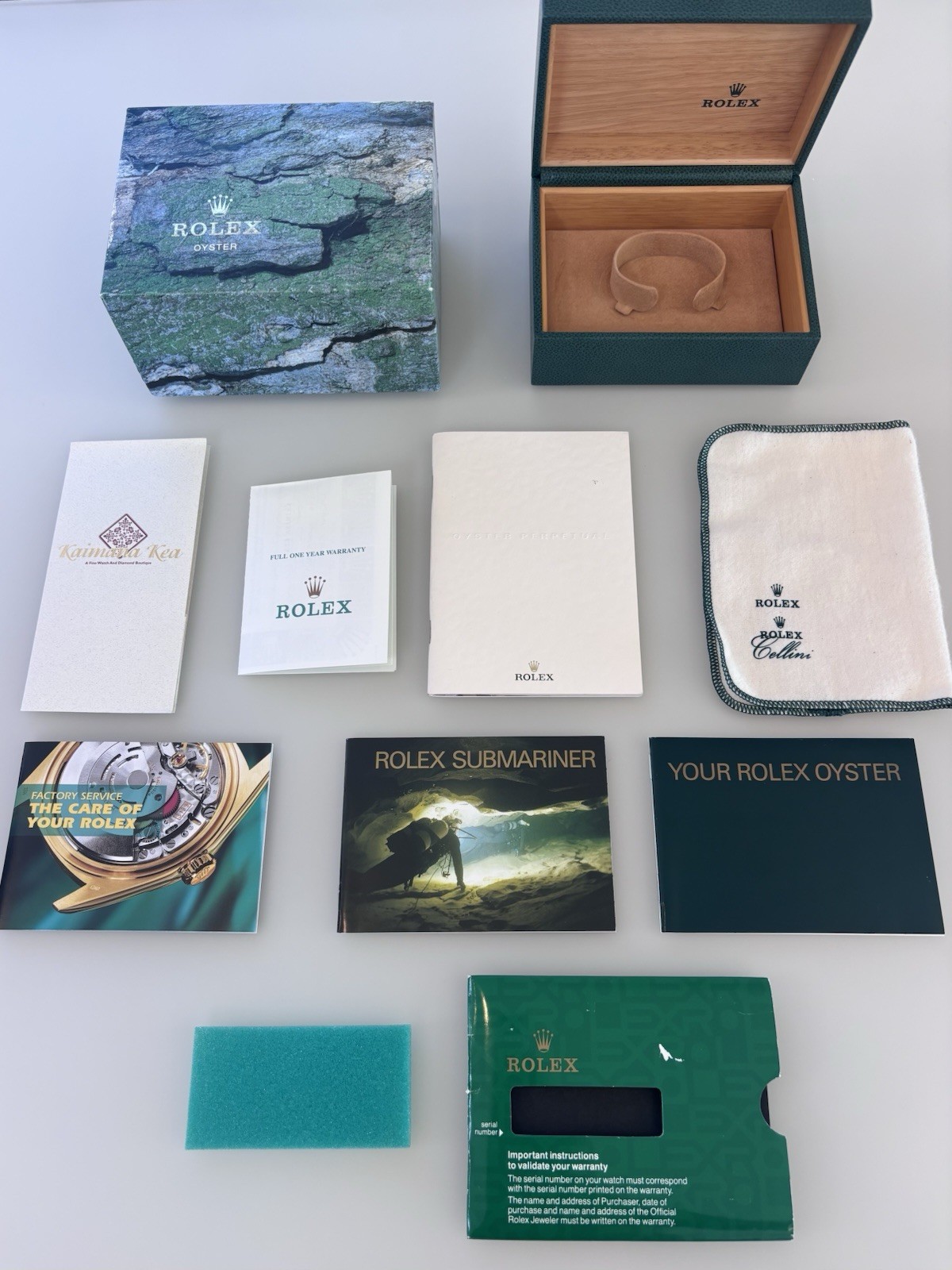 Rolex Submariner No Date Paper