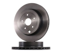 2x BREMBO Disque de frein Arrière pour SUBARU WRX A trois volumes (GJ) 316mm