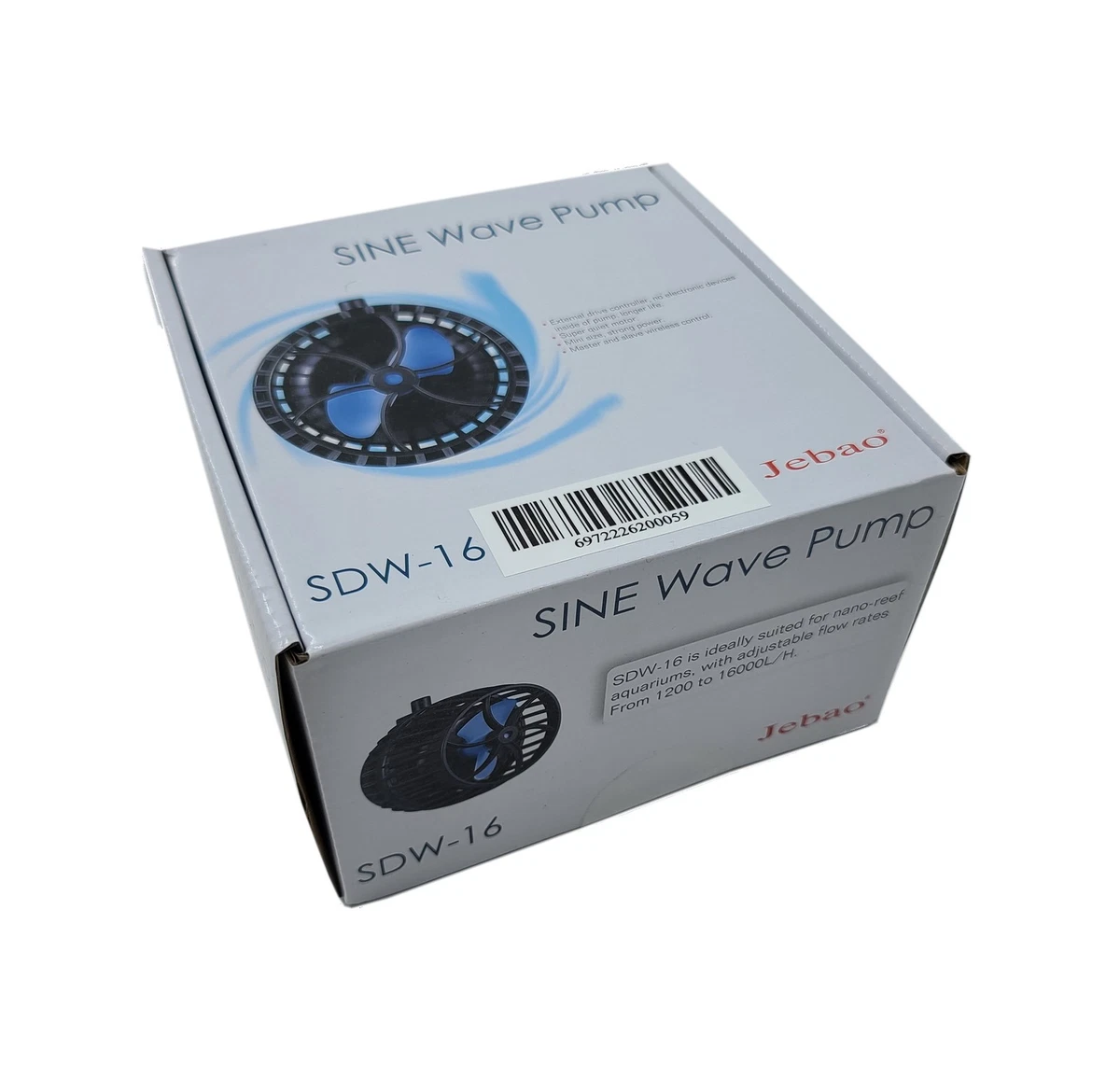 Jebao SDW-16 Wave Maker Flow Pump with Controller Marine Reef