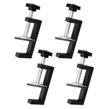 4 Pezzi Morsetto a G Kit Range di Serraggio 10-57mm Morsetti da Falegname