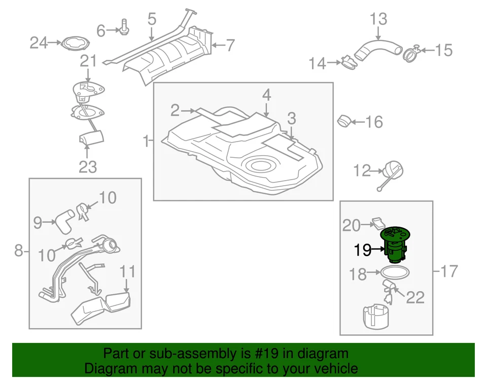 正品三菱燃料过滤器 1770A273 — 第 2/2 张图片