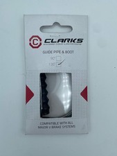 Clarks Brake Cable Noodle 135 Silver Cable Guide with Boot - Steel & Plastic Lin