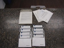 Genuine Vintage 1989 Microsoft Word 1.0 for Windows 5.25" disks Set
