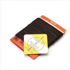 Ritza 25 Tiger Waxed Polyester Sewing Thread 0.6mm 50 Meters Brown Crafting