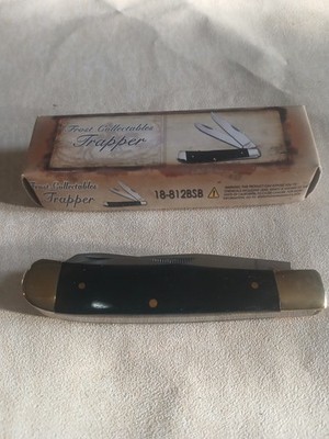Frost Cutlery 18-812bsb Trapper Pocket Knife. New with Box